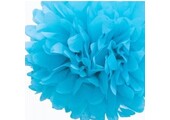 Pompon blauw
