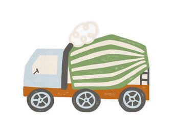 Servetten betonwagen (20st)