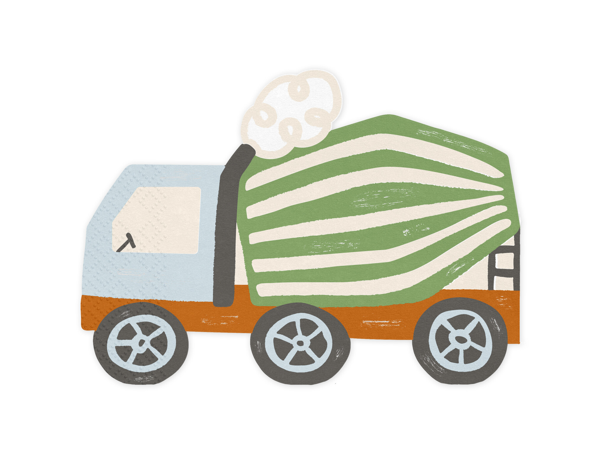 Servetten betonwagen (20st)