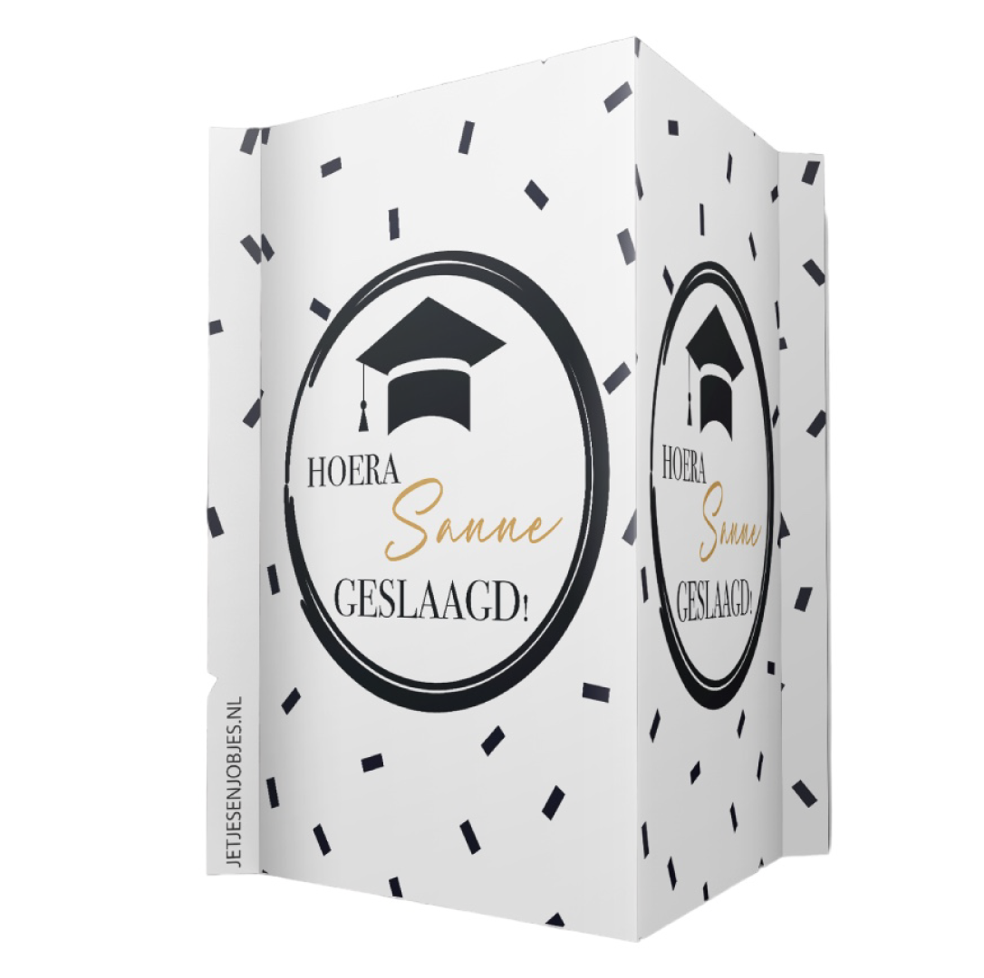 Raambord XL Hoera Geslaagd!