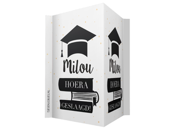 Raambord Geslaagd XL met boeken