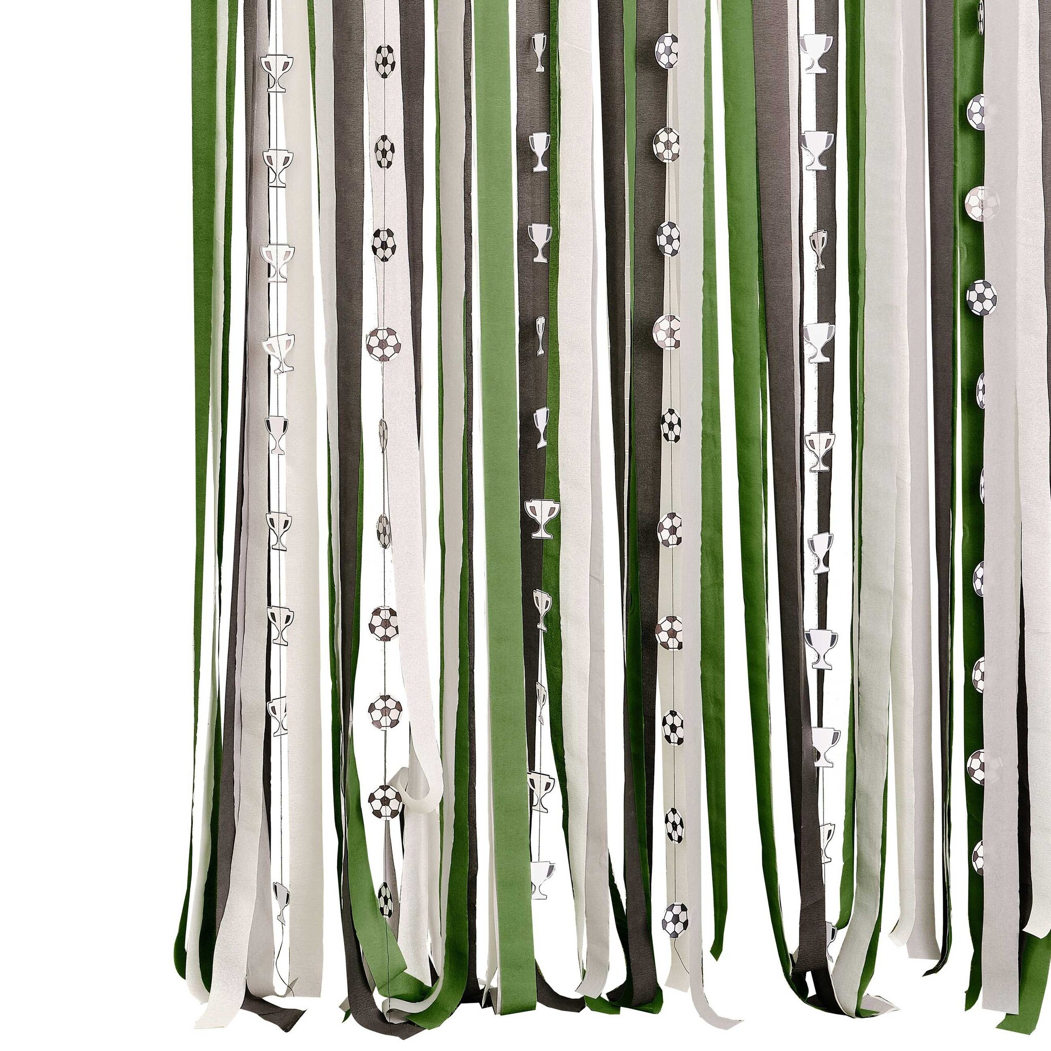Backdrop streamers Voetbal Ginger Ray