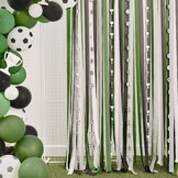 Backdrop streamers Voetbal Ginger Ray