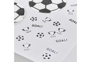 Tafelconfetti voetbal Ginger Ray