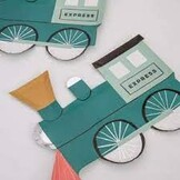 BordjesTrain Party (8st) Meri Meri