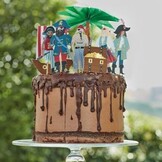 Taarttoppers Pirates (7st) Meri Meri