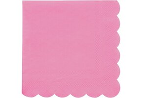 Servetten Simply Eco roze (20st) Meri Meri