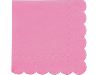 Servetten Simply Eco roze (20st) Meri Meri