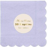 Servetten Simply Eco lila (20st) Meri Meri
