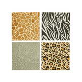 Servetten Animal print (16st) Hootyballoo