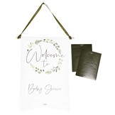 Personaliseer je eigen welkomstbanner Botanical Baby Ginger Ray