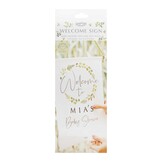 Personaliseer je eigen welkomstbanner Botanical Baby Ginger Ray