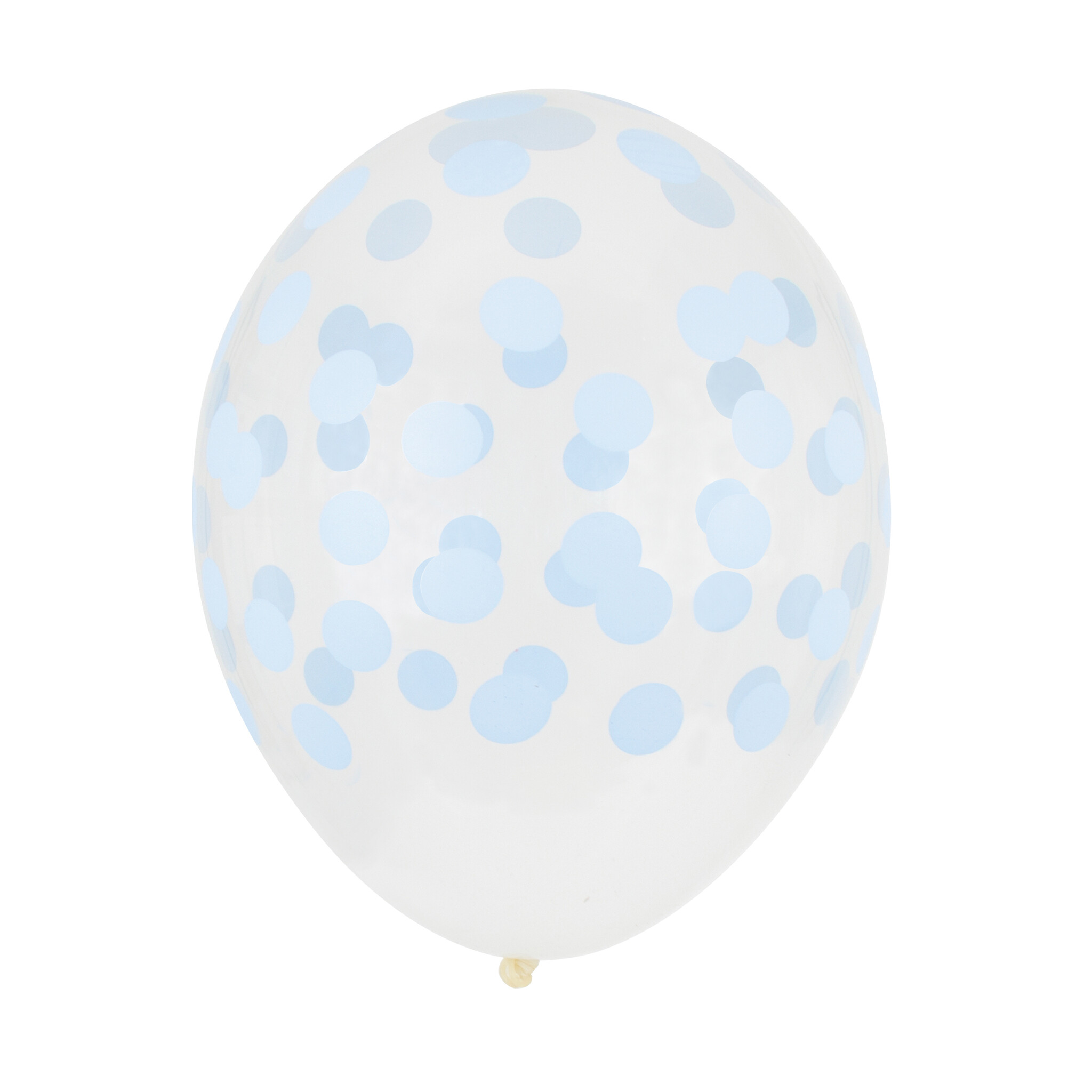Ballonnen gestippeld lichtblauw (5st) My Little Day