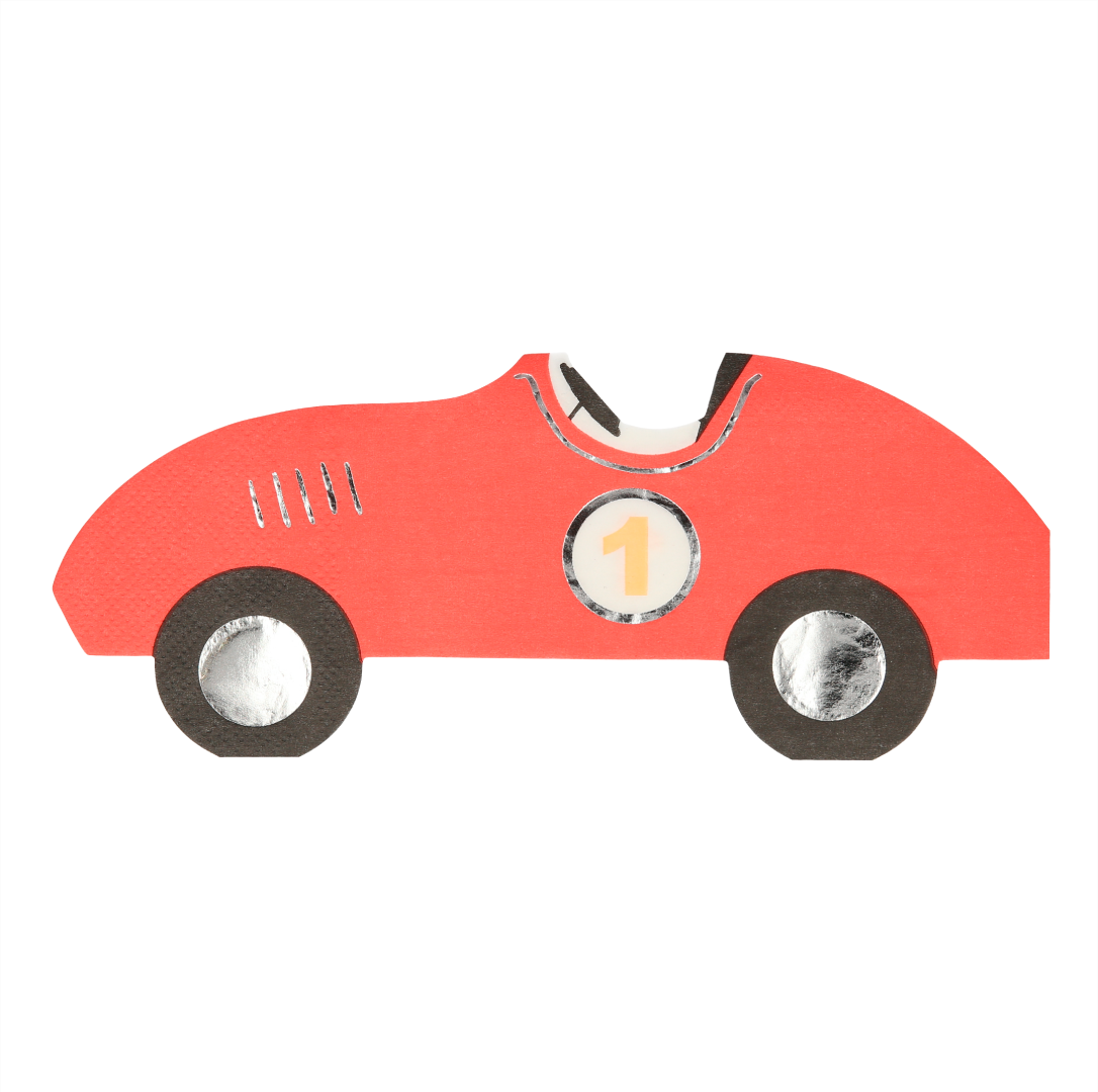 Servetten Race Car (16st) Meri Meri