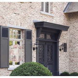 Geboortebord XL Ooievaar roze