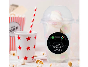 Schooltraktatie bekers groot Game On (5st)