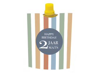 Knijpfruit printable vintage stripes