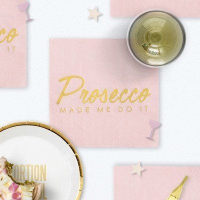Servetten Prosecco Made Me Do It (16st) Talking Tables