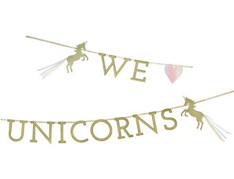 We heart unicorns slinger (3M) Talking Tables