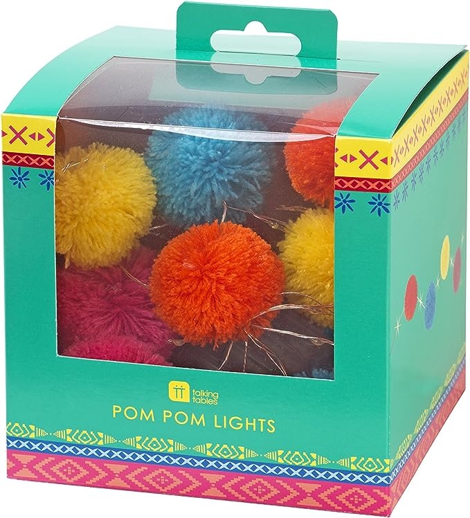 Boho pom pom lichten (2M) Talking Tables