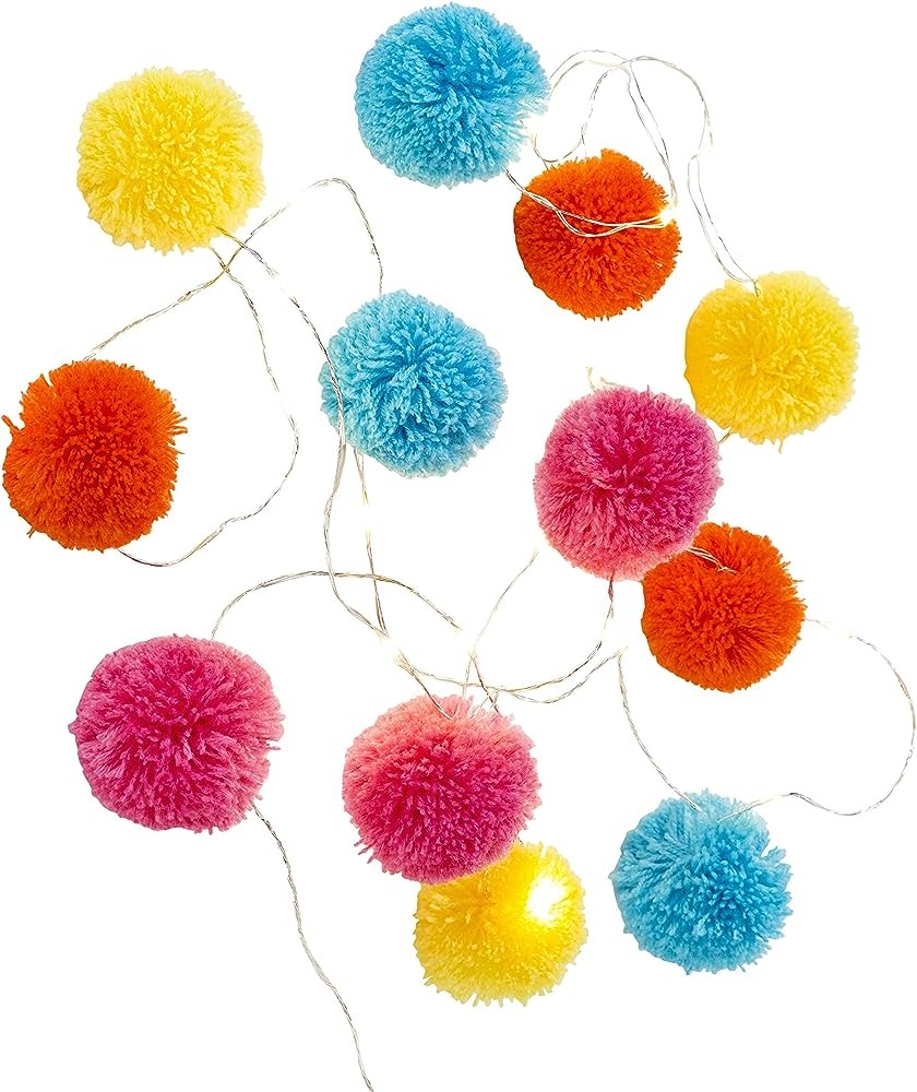 Boho pom pom lichten (2M) Talking Tables