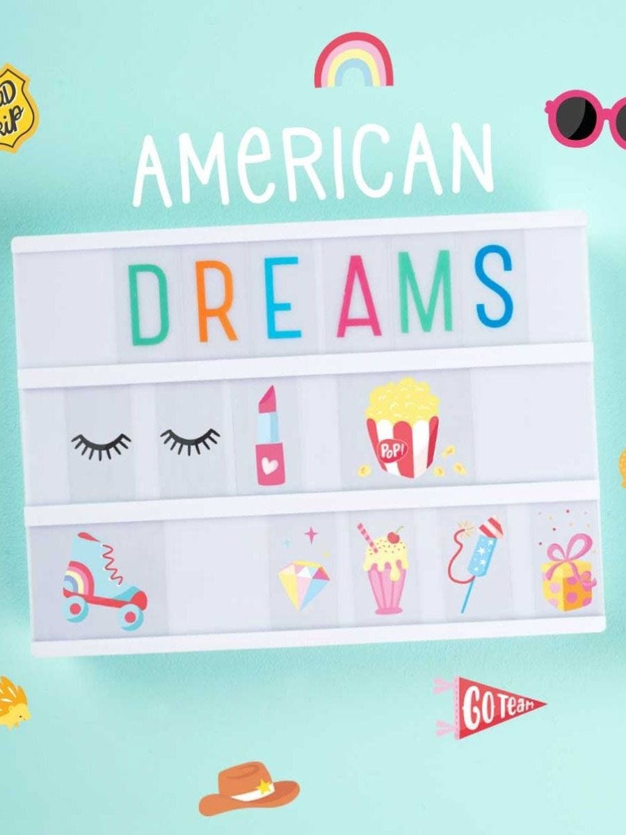 Lightbox Symbolenset American Dreams