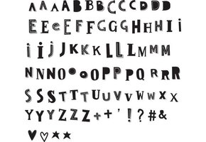 Lightbox Letter & Symbolenset Funcky Black