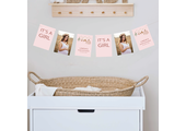 Slinger gepersonaliseerd babyshower It's a Girl (18st)