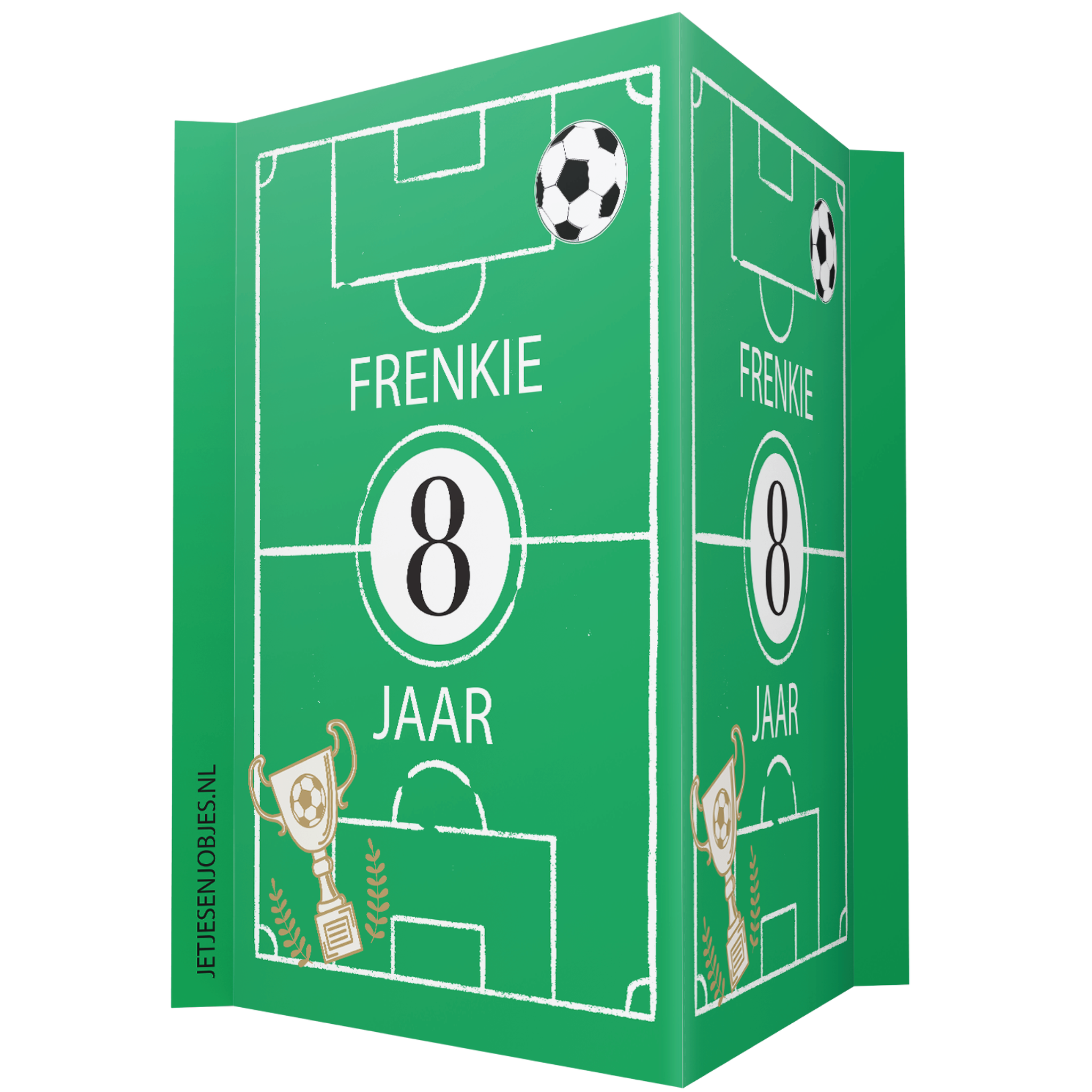 Raambord verjaardag voetbal