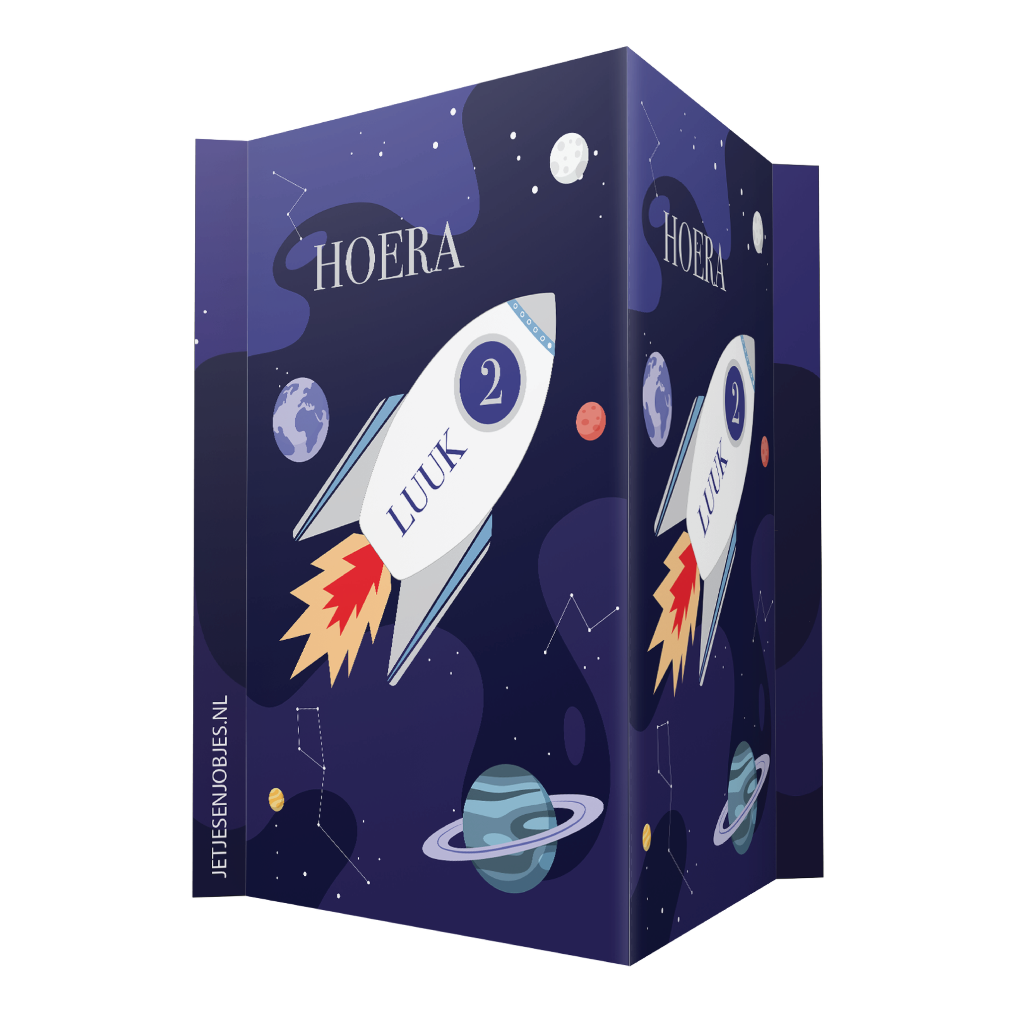 Raambord XL verjaardag raket