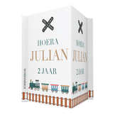 Raambord XL verjaardag Trein feest