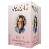 Raambord XL verjaardag Hello 40