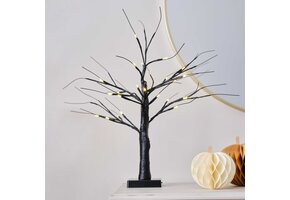 Zwarte boom met led verlichting Ginger Ray
