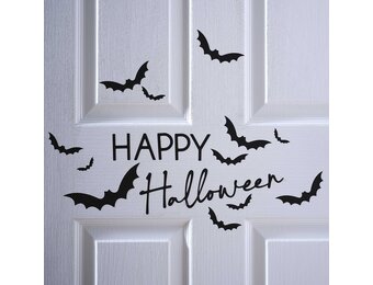 Deurstickers Happy Halloween Ginger Ray