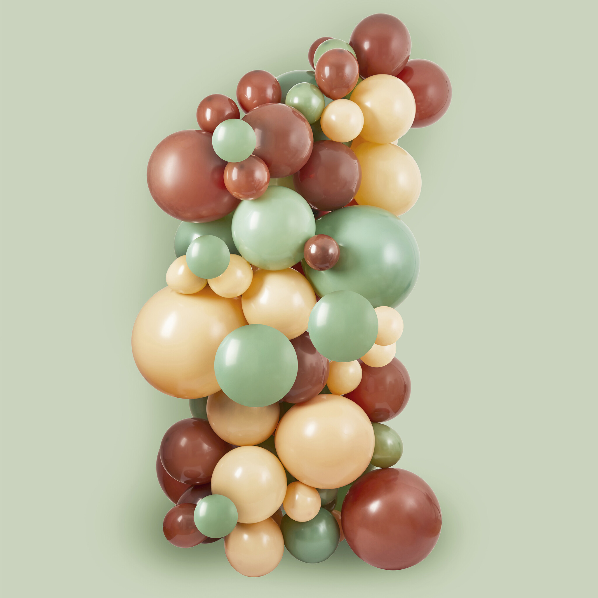 Ballonnenboog Sage, Nude, Bruin Hootyballoo