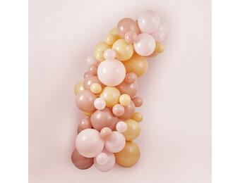 Ballonnenboog Pink & Nude Hootyballoo