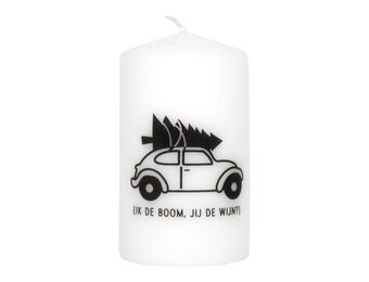 Kaars: Ik de boom, jij de wijn