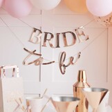 Slinger Bride To Be Blush Hen Ginger Ray