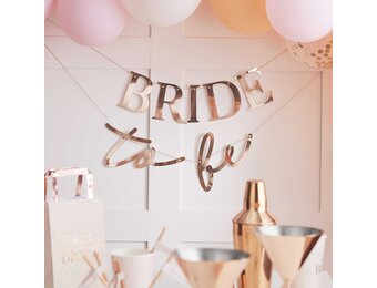 Slinger Bride To Be Blush Hen Ginger Ray