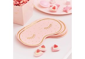 Servetten roze Pamper Party (16st) Ginger Ray