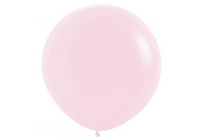 Ballon Pastel Mat Roze (60cm)