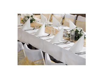 Tafelkleed wit (170cm) White & Gold Collection