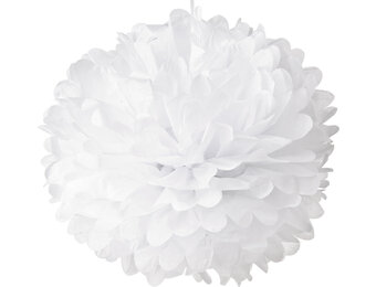 Pompon wit