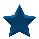 Borden ster metallic (8 st) Meri Meri