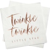 Servetten twinkle twinkle roségoud (16 st) - Ginger Ray