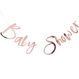Babyshower slinger roségoud Twinkle Twinkle Ginger Ray