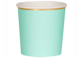Tumbler mint beautiful basics (8st) Meri Meri