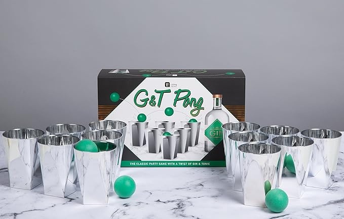 Gin & Tonic Pong - Talking Tables