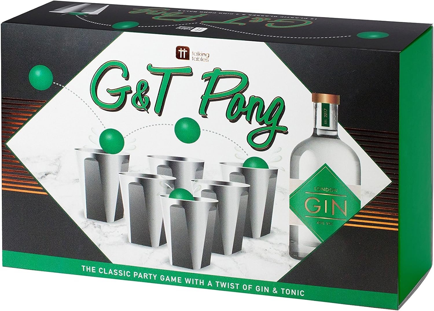 Gin & Tonic Pong - Talking Tables