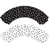 Cupcake wikkels dots (6st)